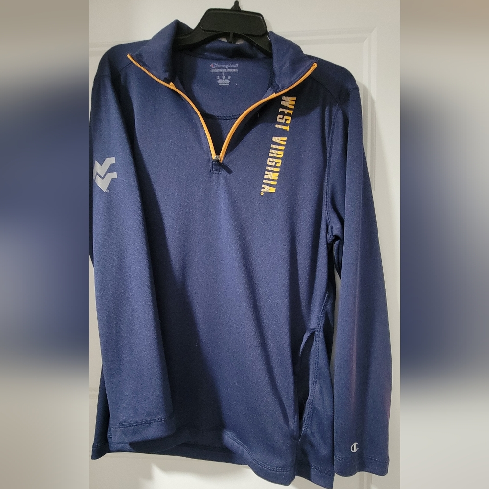 WVU 1/4 zip pullover
